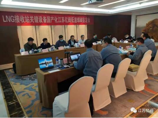 江苏亿阀LNG深冷球阀顺利通过中通协国产化鉴定 江苏亿阀LNG深冷球阀顺利通过中通协国产化鉴定
