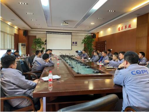 重庆水泵:容积泵室与销售处召开交流会 重庆水泵:容积泵室与销售处召开交流会