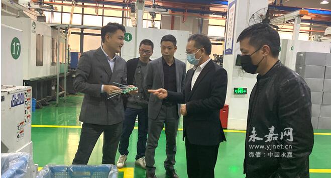 永嘉縣政協(xié)主席胡寶鋒蒞臨科福龍閥門、正光閥門等新春走訪