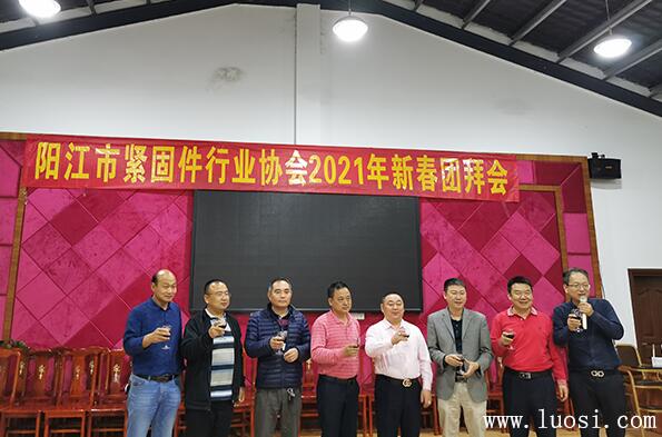 阳江市紧固件行业协会二届三次理事会暨新春团拜会圆满举行 阳江市紧固件行业协会二届三次理事会暨新春团拜会圆满举行