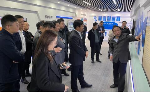 廊坊市廣陽區領導蒞臨北京好利閥業華集工業公司進行考察交流