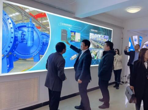 廊坊市廣陽區領導蒞臨北京好利閥業華集工業公司進行考察交流