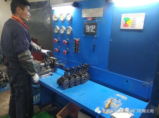 屯溪高壓閥門：自制試壓臺工藝效率再提升