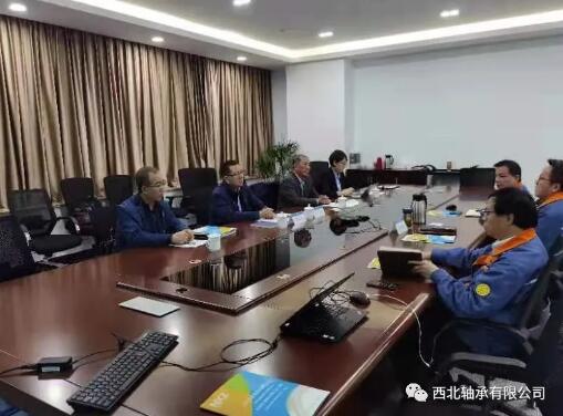 西北軸承陳志磊董事長帶隊前往寶武重工集團拜訪交流