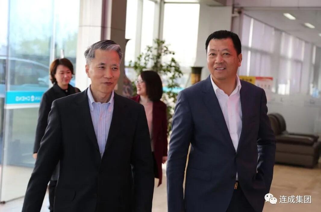 嘉定區政協副主席朱健民一行蒞臨連成集團考察