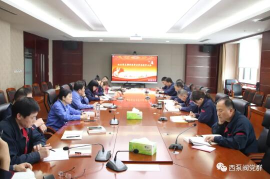 西安泵阀总厂有限公司党委扎实开展党史学习教育