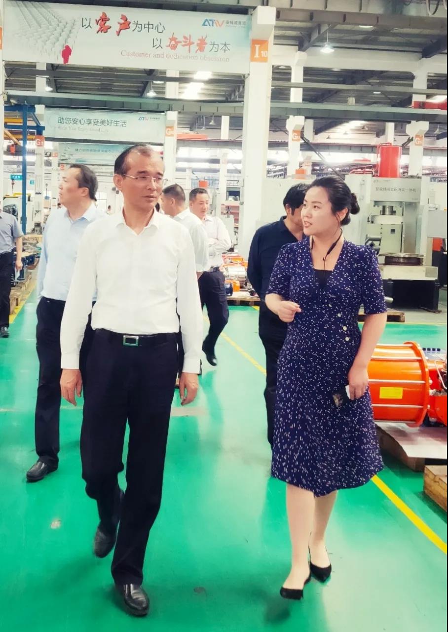 苏州市政协领导莅临安特威阀门参观调研 苏州市政协领导莅临安特威阀门参观调研