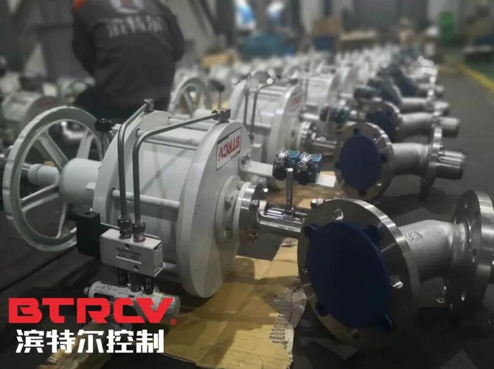 濱特爾控制年產30萬套自動化控制閥門與自動化執行器建設開工
