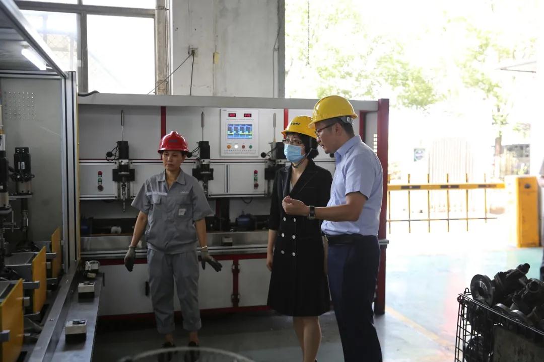 永嘉县委书记王彩莲到瓯北专题调研泵阀产业发展工作 永嘉县委书记王彩莲到瓯北专题调研泵阀产业发展工作