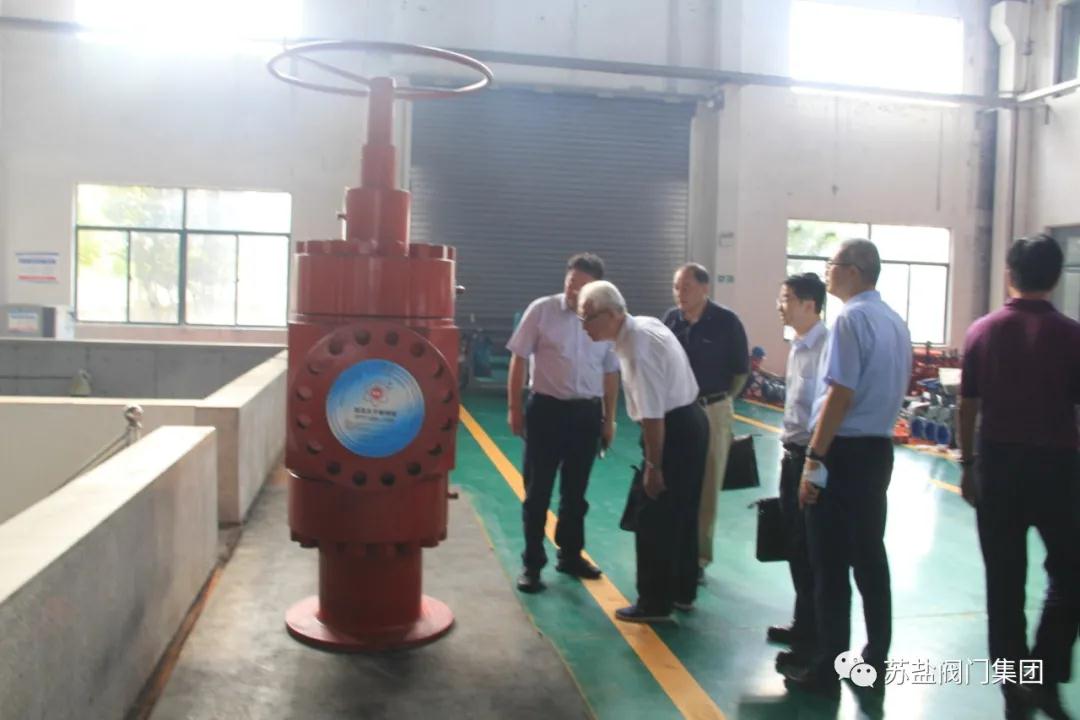 鉴定会专家考察样机生产和试验现场 鉴定会专家考察样机生产和试验现场