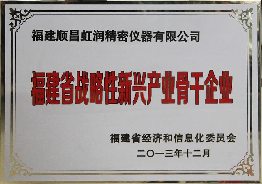 虹潤精密儀器再次通過福建省“專精特新”企業評審