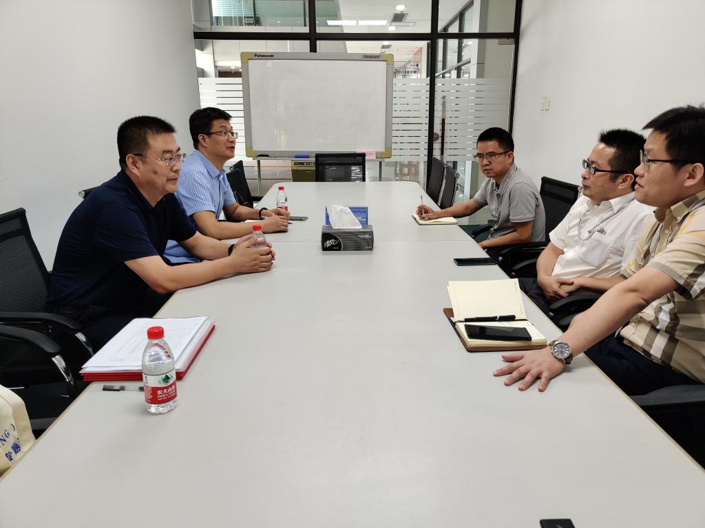 研究院與嘉利特荏原泵業(yè)有限公司交流現(xiàn)場(chǎng)