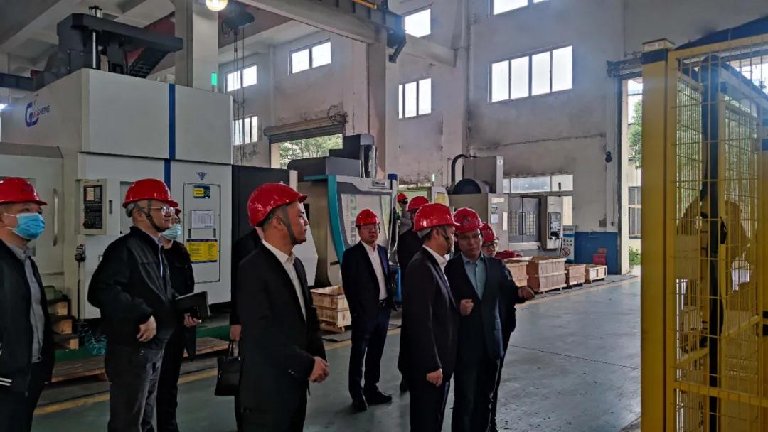 浙江省永嘉縣政府考察團蒞臨滬工閥門考察指導工作 浙江省永嘉縣政府考察團蒞臨滬工閥門考察指導工作