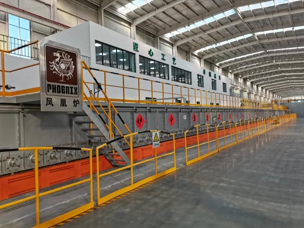 ​中冶京誠鳳凰爐成功打造超大功率電加熱式熱處理爐