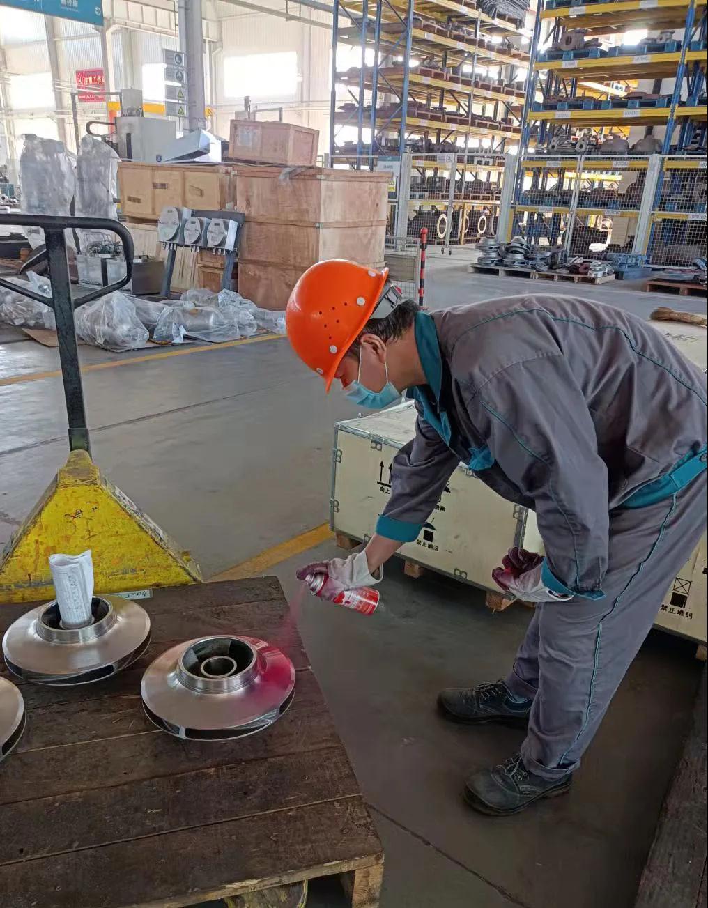 利歐水泵質量部原師傅：恪盡職守 永不懈怠