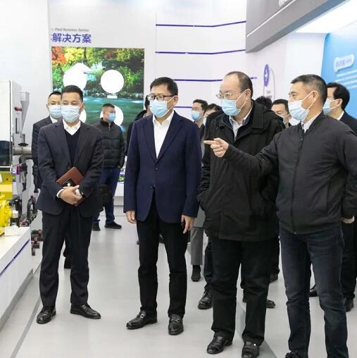 杭州市副市長丁狄剛一行蒞臨南方泵業(yè)調(diào)研指導(dǎo)