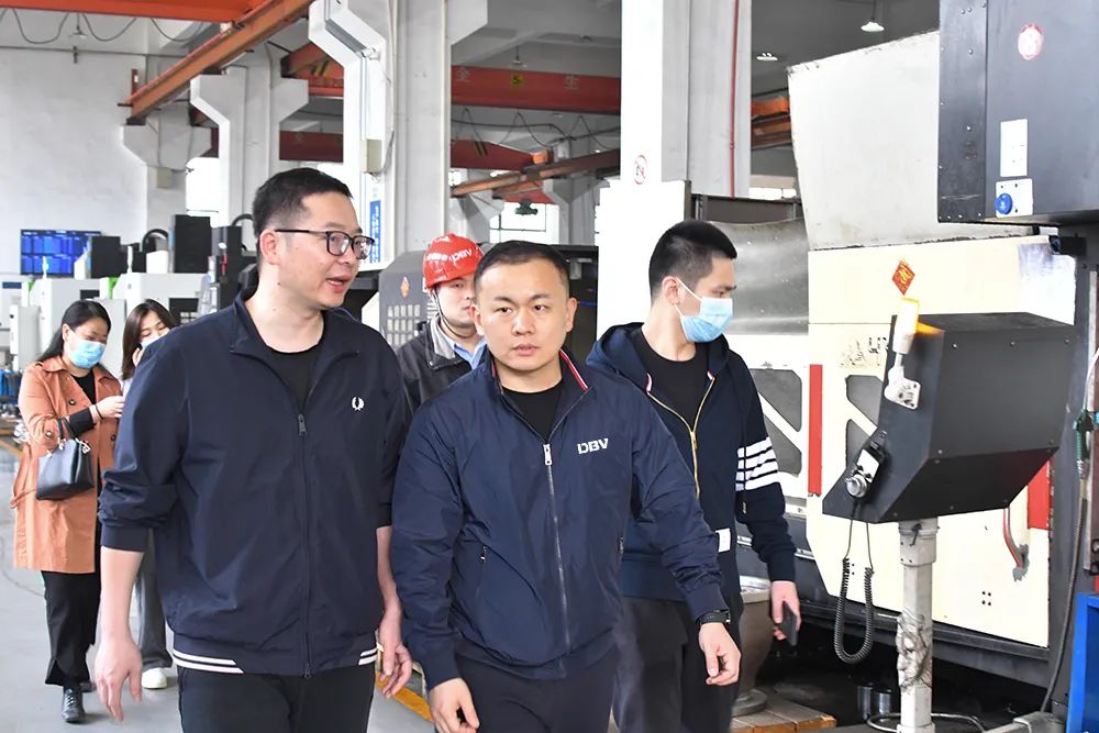 永嘉縣常委副縣長陳博蒞臨東寶閥門調(diào)研