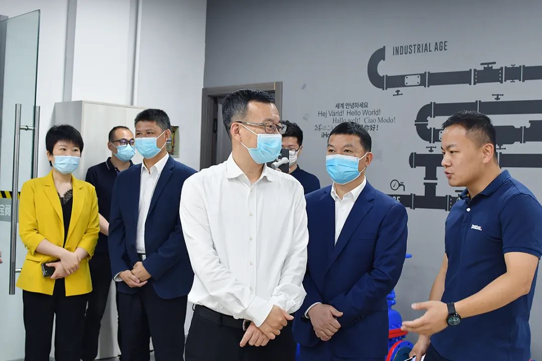 溫州市局黨組書記吳志安蒞臨東寶閥門調(diào)研退役軍人就業(yè)創(chuàng)業(yè)情況