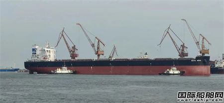 山船重工5艘85000吨散货船完成重要节点