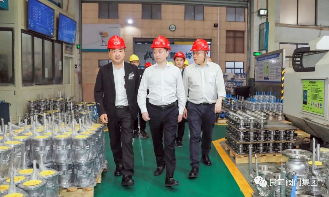 文成縣縣長羅招政一行蒞臨良工閥門集團考察調(diào)研