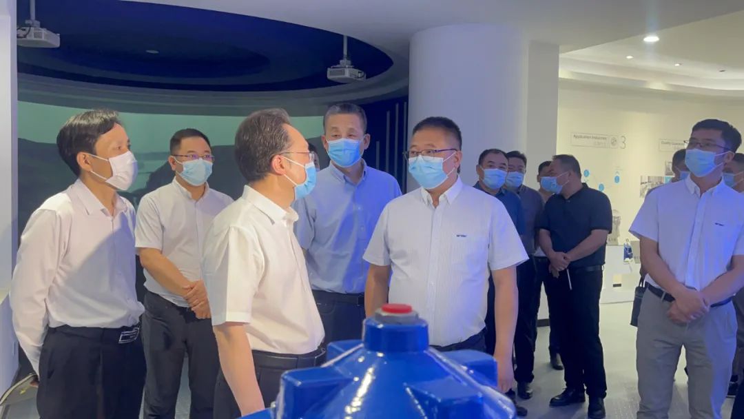 天津市副市长朱鹏莅临博纳斯威调研指导 天津市副市长朱鹏莅临博纳斯威调研指导
