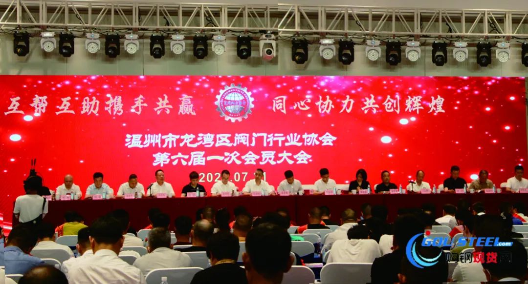 溫州市龍灣區閥門行業協會第六屆一次會員大會
