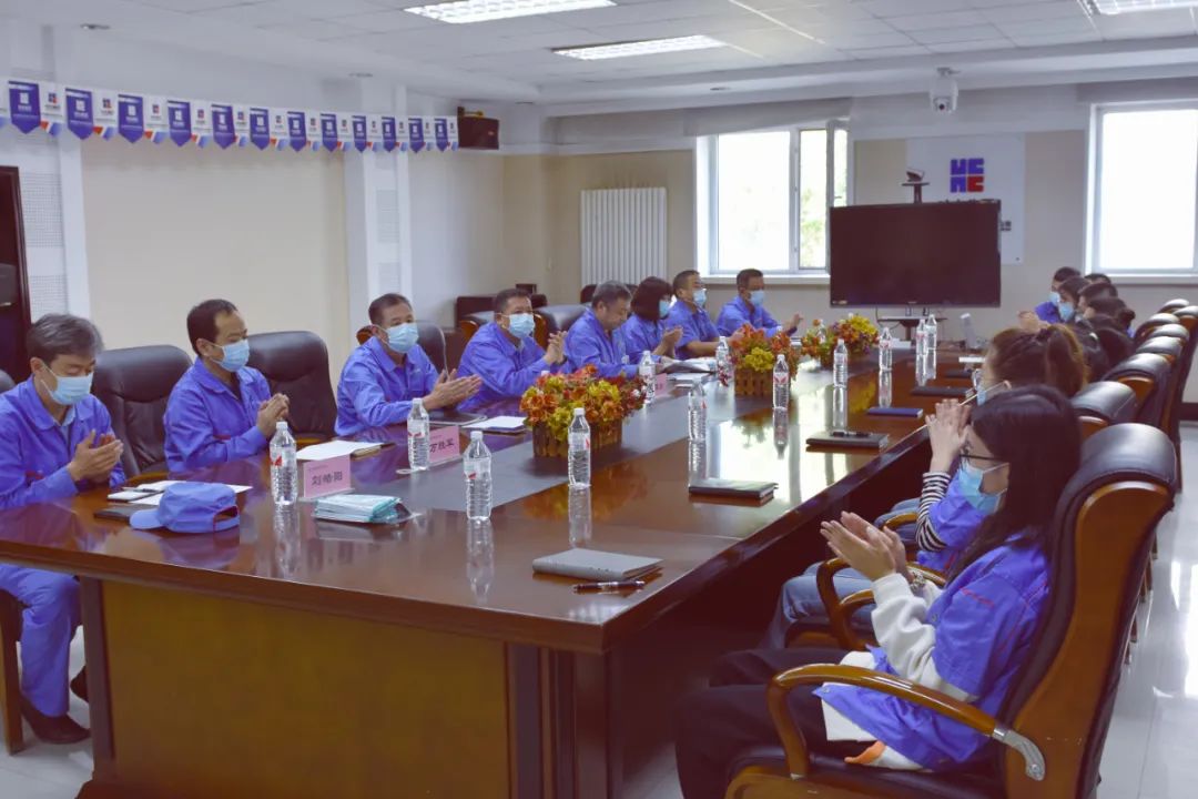 哈电阀门召开2022届新入职高校毕业生公司领导见面会 哈电阀门召开2022届新入职高校毕业生公司领导见面会