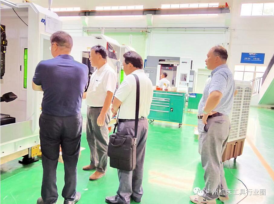 广州机床工具行业协会带队走访会员企业原点智能 广州机床工具行业协会带队走访会员企业原点智能