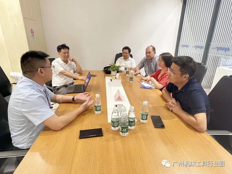 广州机床工具行业协会带队走访会员企业原点智能 广州机床工具行业协会带队走访会员企业原点智能