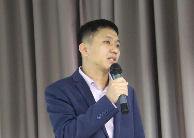 ▲ 精益管理顧問(wèn)致辭