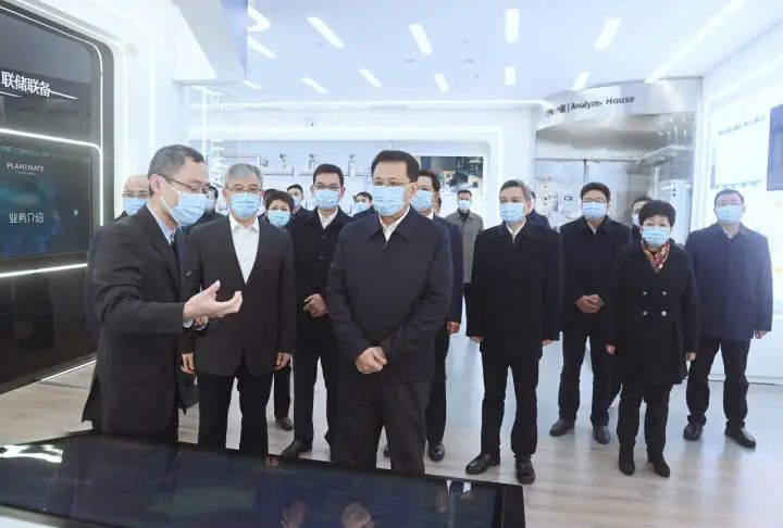 浙江省委書記袁家軍一行蒞臨中控技術(shù)調(diào)研