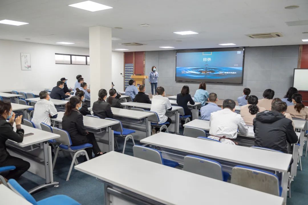 嘉利特荏原泵業(yè)開展企業(yè)文化與思想工作作風(fēng)建設(shè)培訓(xùn)