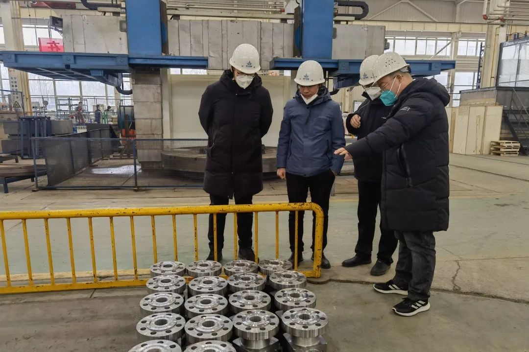 参观陕西航天泵阀科技集团车间及展厅 参观陕西航天泵阀科技集团车间及展厅