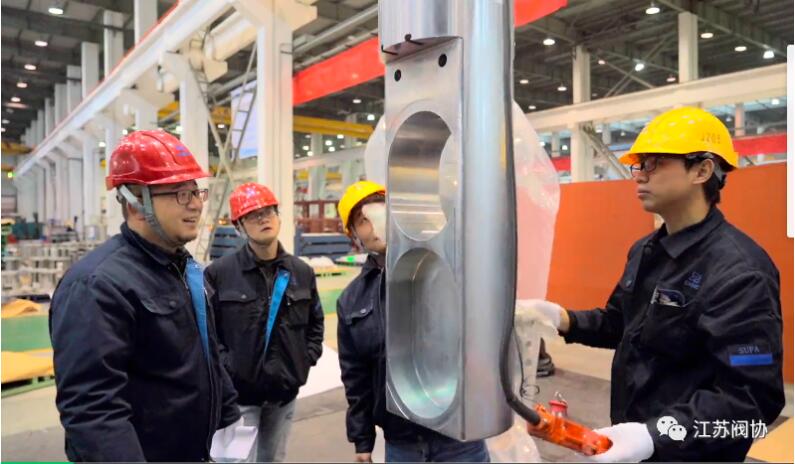 中核科技举行“国和一号”示范项目PV70爆破阀出厂验收及发运仪式 中核科技举行“国和一号”示范项目PV70爆破阀出厂验收及发运仪式