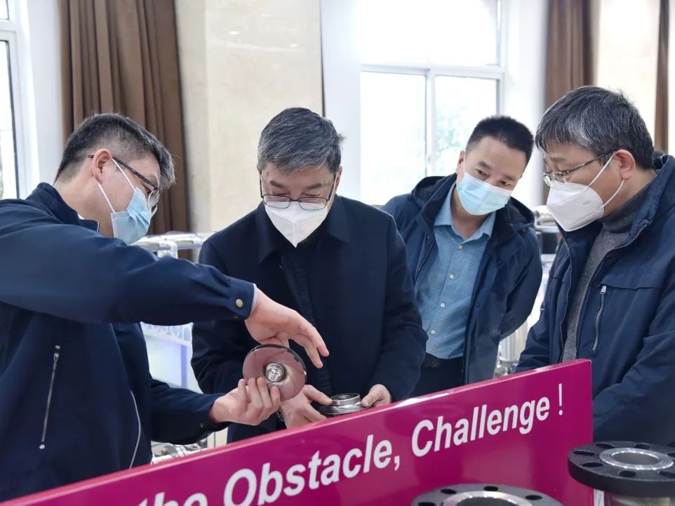 青浦区副区长金俊峰一行莅临杜科泵业走访调研 青浦区副区长金俊峰一行莅临杜科泵业走访调研