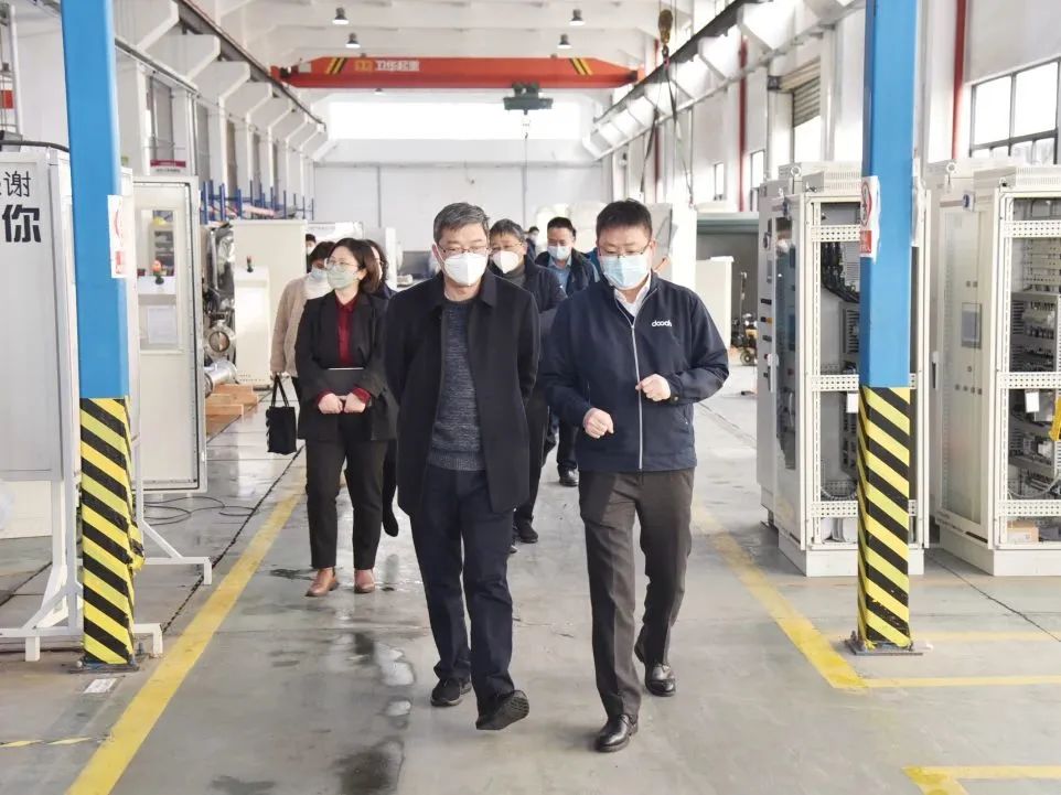 青浦区副区长金俊峰一行莅临杜科泵业走访调研 青浦区副区长金俊峰一行莅临杜科泵业走访调研