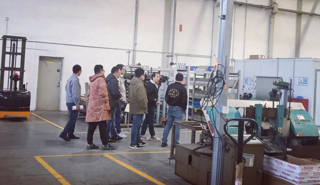 大连华邦化学公司莅临美嘉诺阀门进行订单前工厂检验
