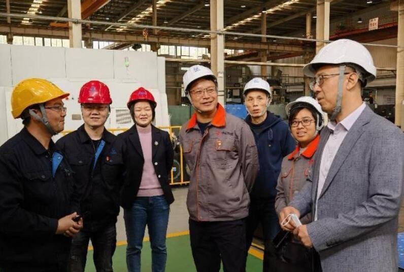 中材科技(苏州)有限公司领导一行赴中核科技调研 中材科技(苏州)有限公司领导一行赴中核科技调研
