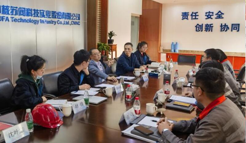 中材科技(苏州)有限公司领导一行赴中核科技调研 中材科技(苏州)有限公司领导一行赴中核科技调研