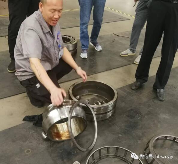 现场查看分析损坏轴承的原因 现场查看分析损坏轴承的原因