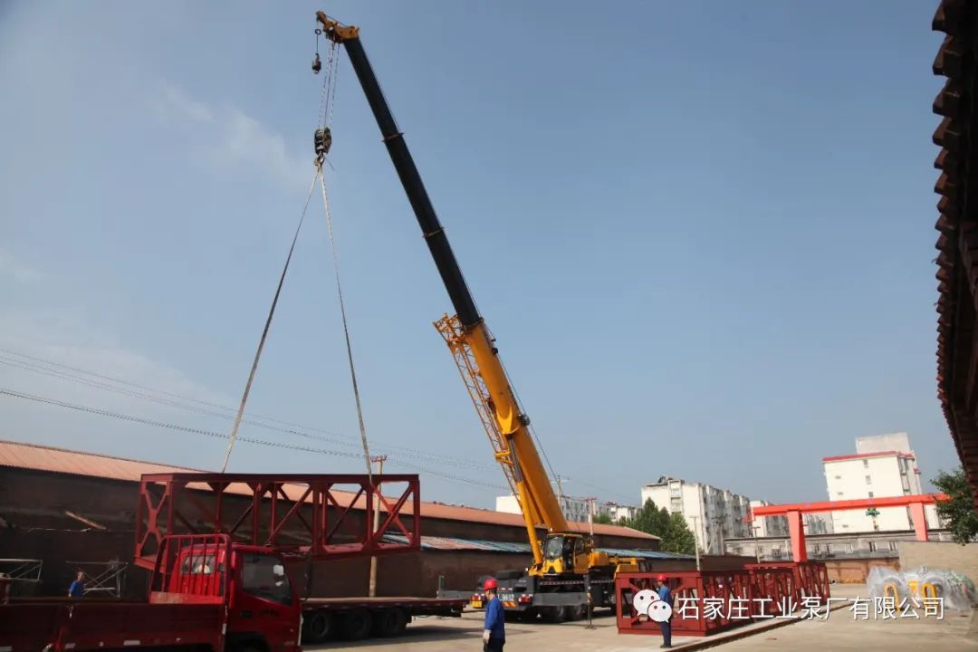石工泵公司新建出口泵发货广场顺利完工并投入使用 石工泵公司新建出口泵发货广场顺利完工并投入使用