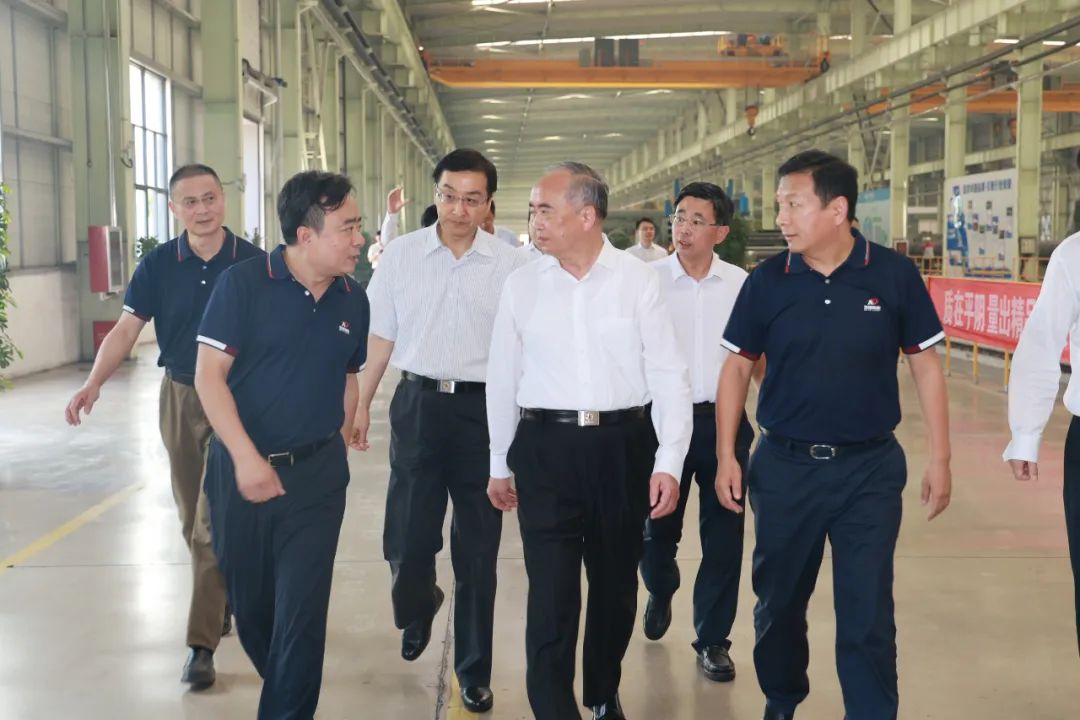 山东省委书记林武调研玫德集团 山东省委书记林武调研玫德集团