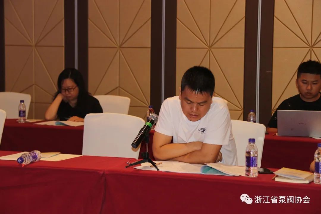 浙江省泵閥協會召開三屆五次理事會
