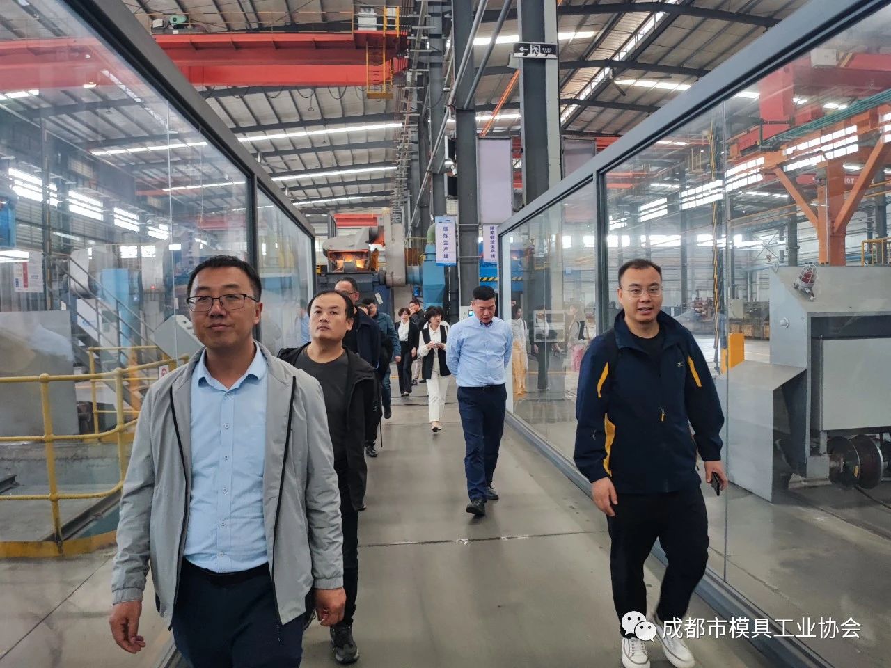 成都市模具工业协会组织本年度第十三场会员企业交流对接活动 成都市模具工业协会组织本年度第十三场会员企业交流对接活动