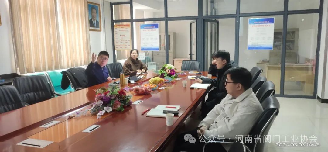 河南省阀门工业协会邀请专家开展会谈 河南省阀门工业协会邀请专家开展会谈