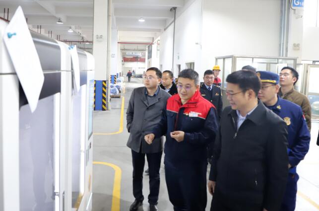 龙湾区委书记周一富莅临维都利开展“新春赴基层、共促开门红”调研活动 龙湾区委书记周一富莅临维都利开展“新春赴基层、共促开门红”调研活动