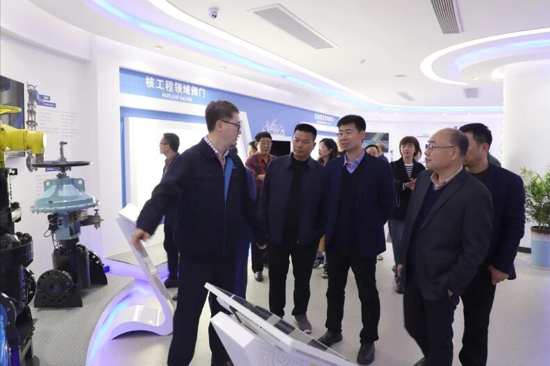 中核科技与江苏省泵业协会开展交流 中核科技与江苏省泵业协会开展交流