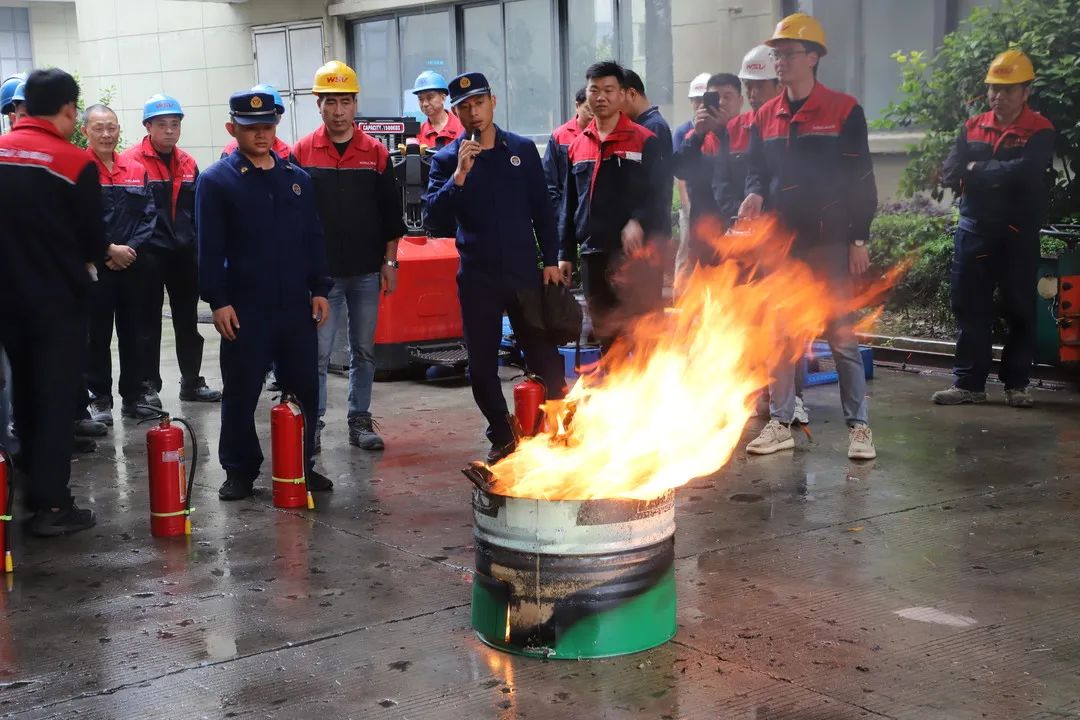 维都利阀门有限公司消防安全知识科普及演练 维都利阀门有限公司消防安全知识科普及演练