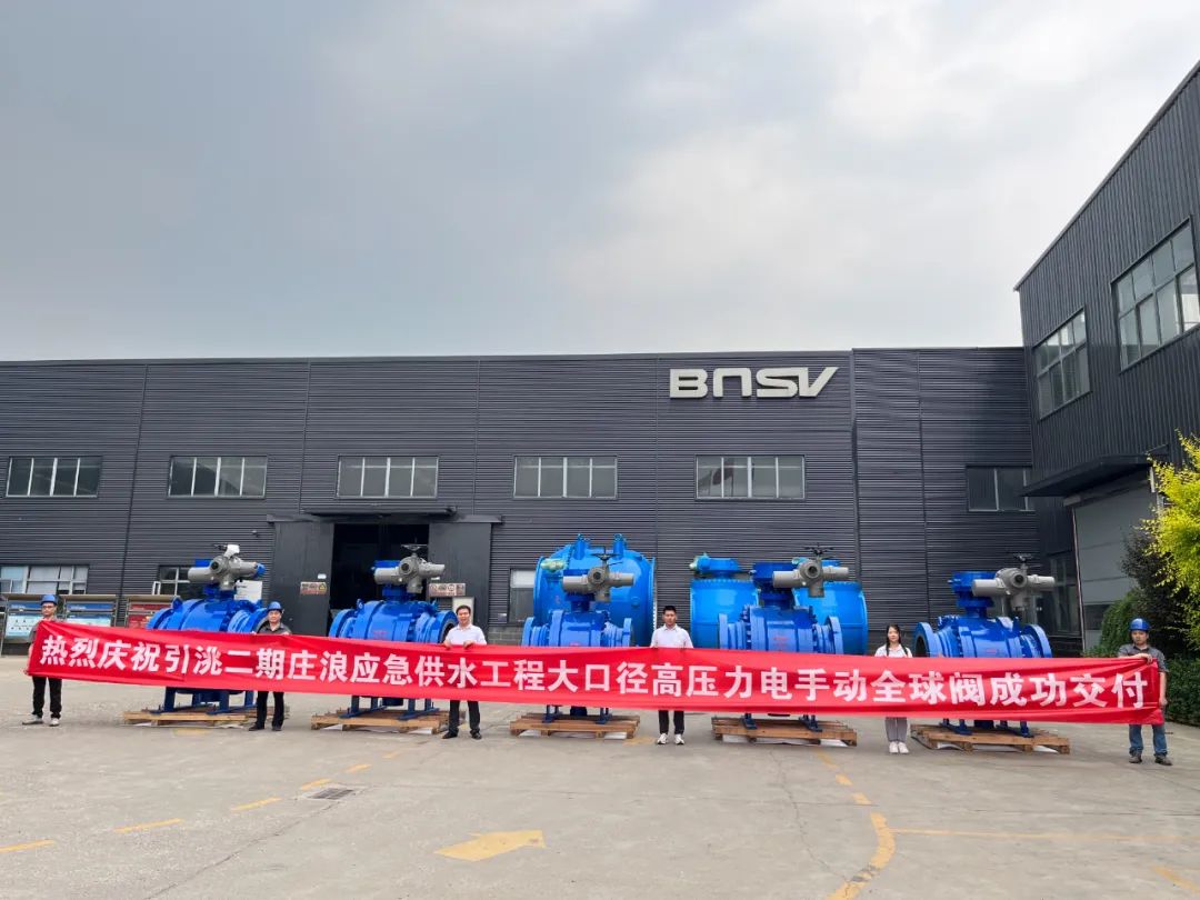 博納斯威：引洮二期莊浪應急供水工程大口徑高壓力全球閥成功交付