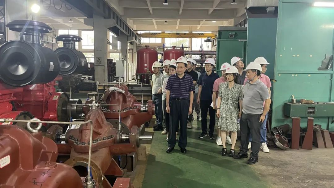 黄埔区工信局、施耐德母线(广州)公司领导一行莅临昕恒泵业参观指导工作 黄埔区工信局、施耐德母线(广州)公司领导一行莅临昕恒泵业参观指导工作